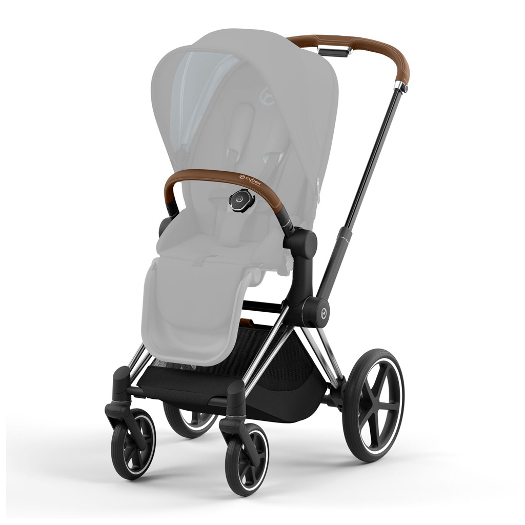 Шасі для коляски Cybex Priam New Generation з каркасом Сhrome / Brown (521002319) - зображення 7