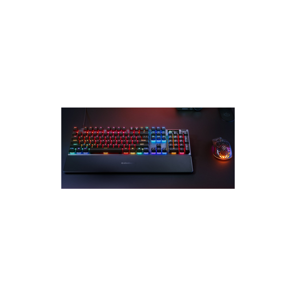 Клавіатура SteelSeries Apex Pro Gen 3 USB UA Black (64660) - зображення 6