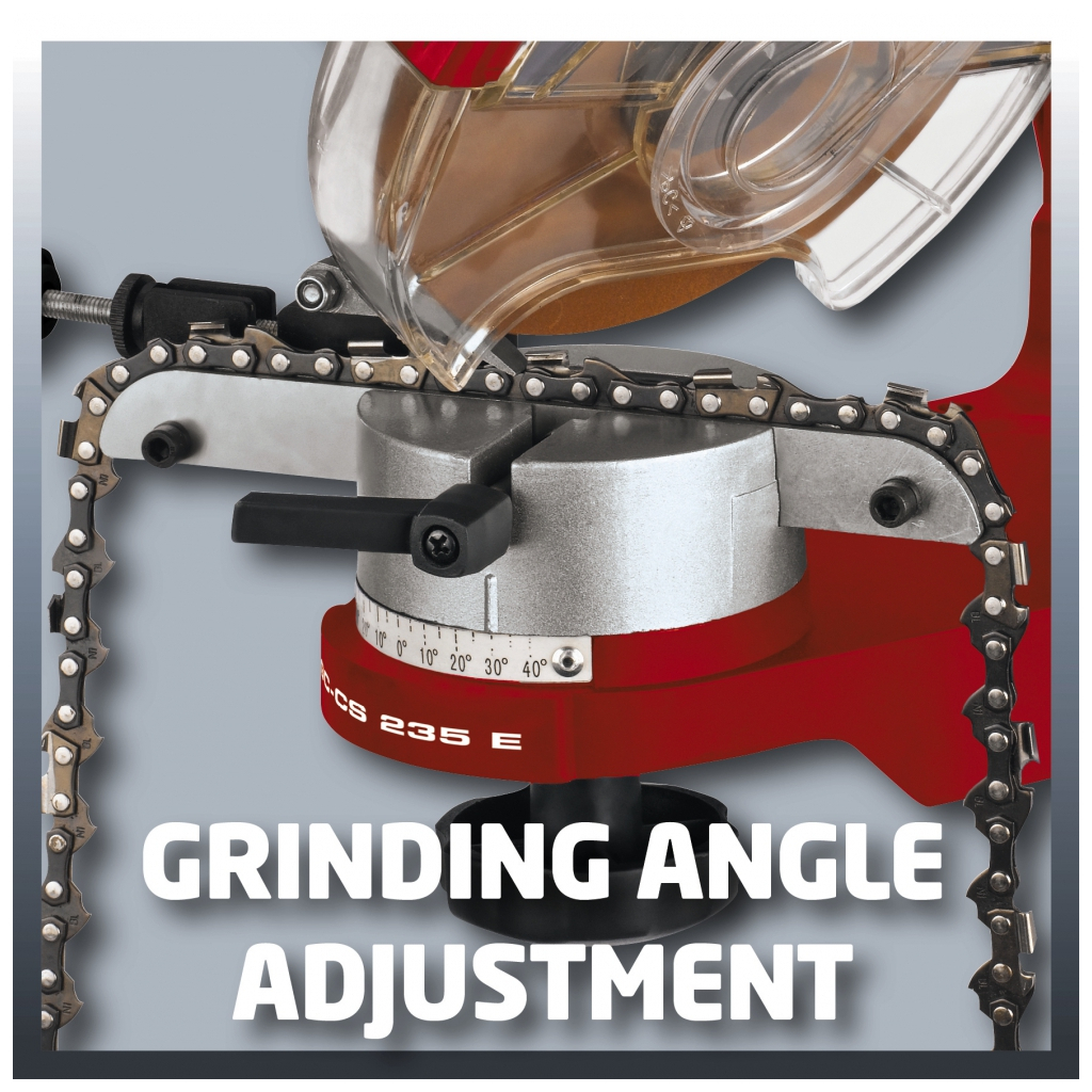 Точильний верстат Einhell GC-CS 235 E для заточування ланцюгів, 3000об/хв, диск 145х22х3.2мм (4499910) - зображення 3