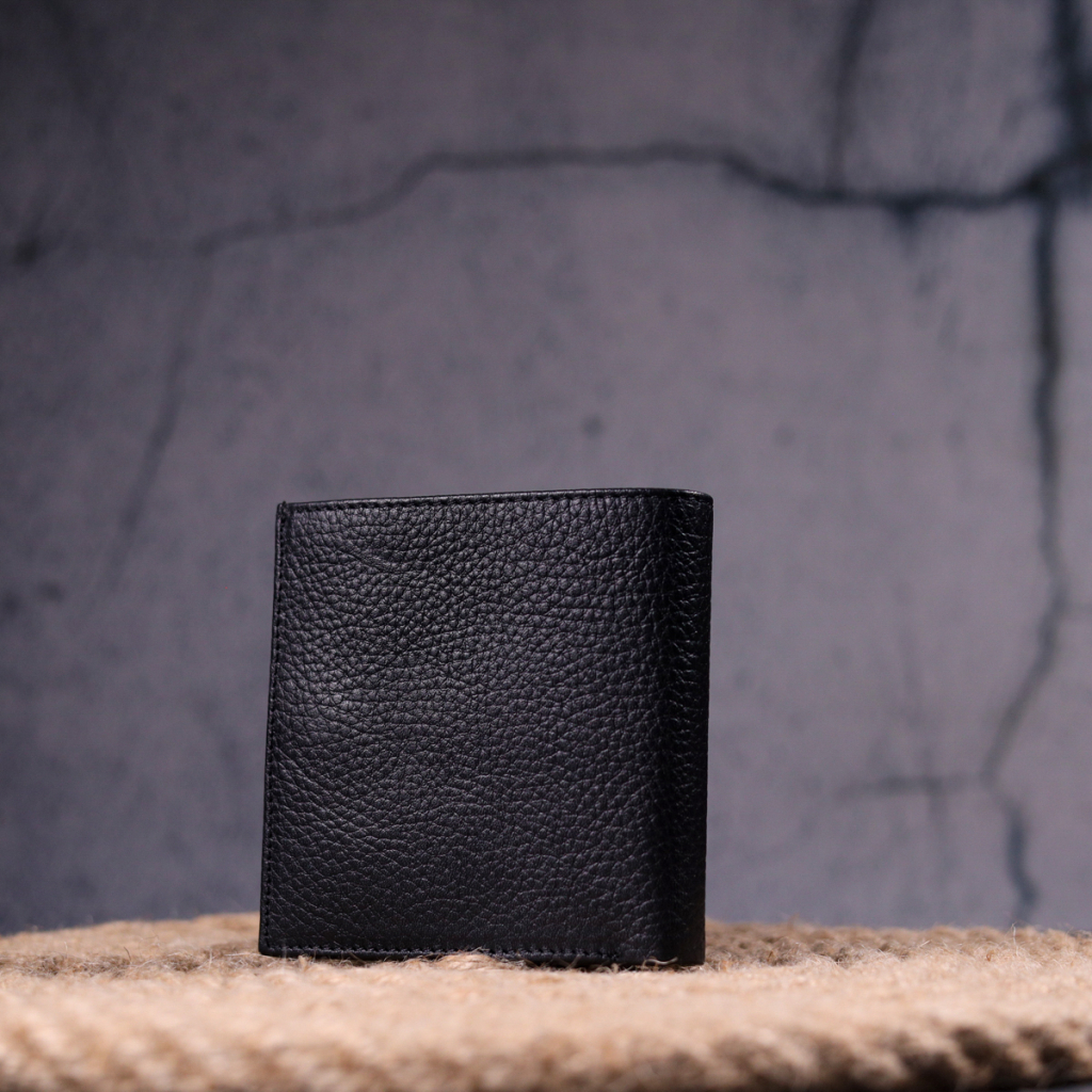 Портмоне Karya З натуральної шкіри Чорне (21315) - зображення 10