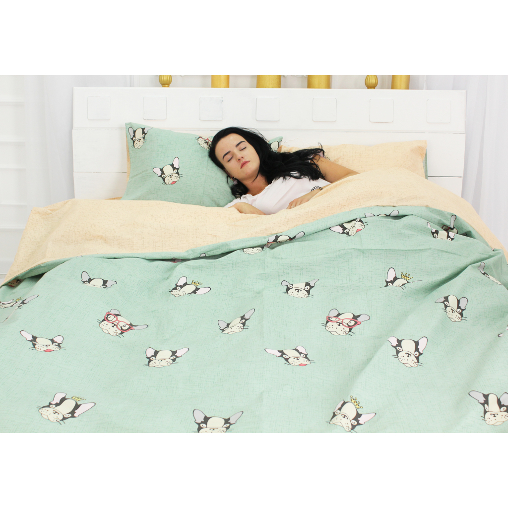 Постільна білизна MirSon Бязь Premium 17-0356 Burkina Faso Сімейна (2200002664035) - зображення 5