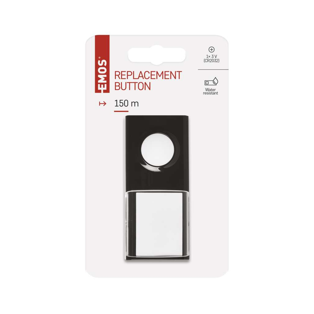 Кнопка дзвінка EMOS wireless button for P5727T (P5727T) - picture 3