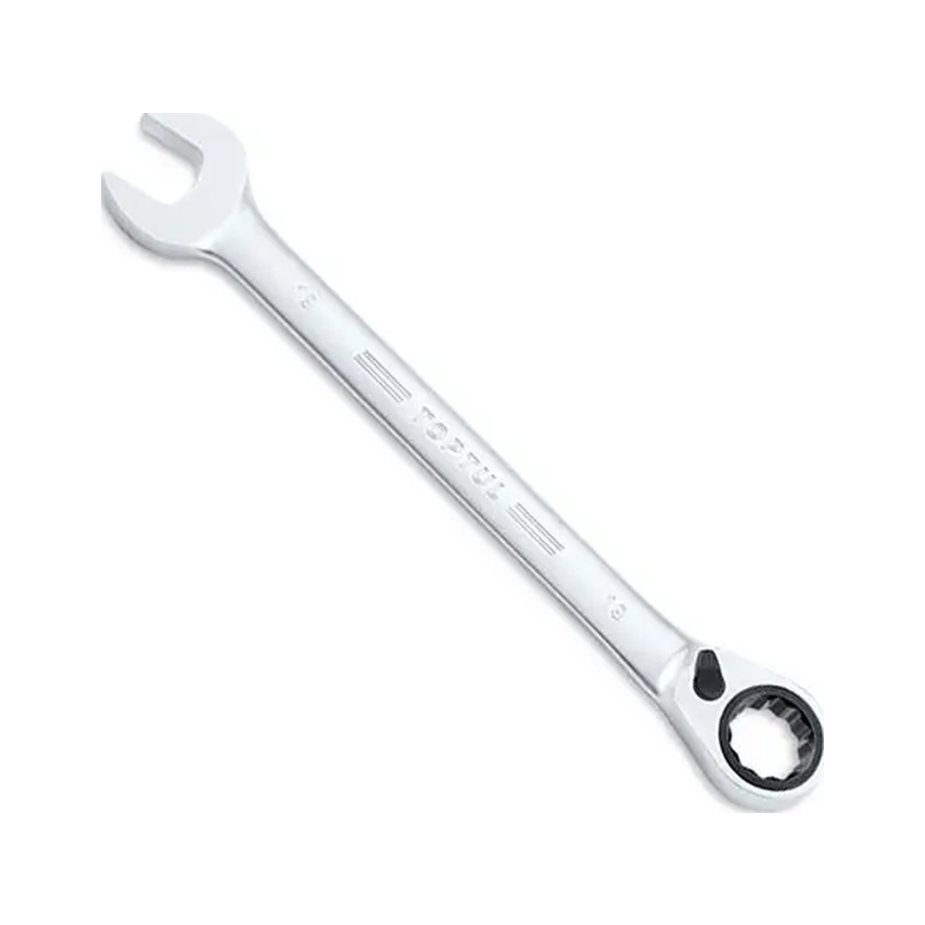 Ключ Toptul тріскачковий ріжково-накидний 24мм, 321мм (ABAF2424) - зображення 1