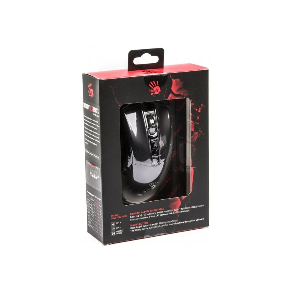 Мишка A4Tech Bloody ES9 Stone black (4711421971447) - зображення 6