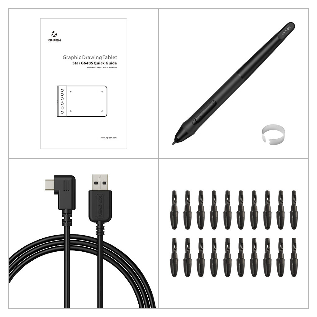 Графічний планшет XP-Pen Star G640S - зображення 5