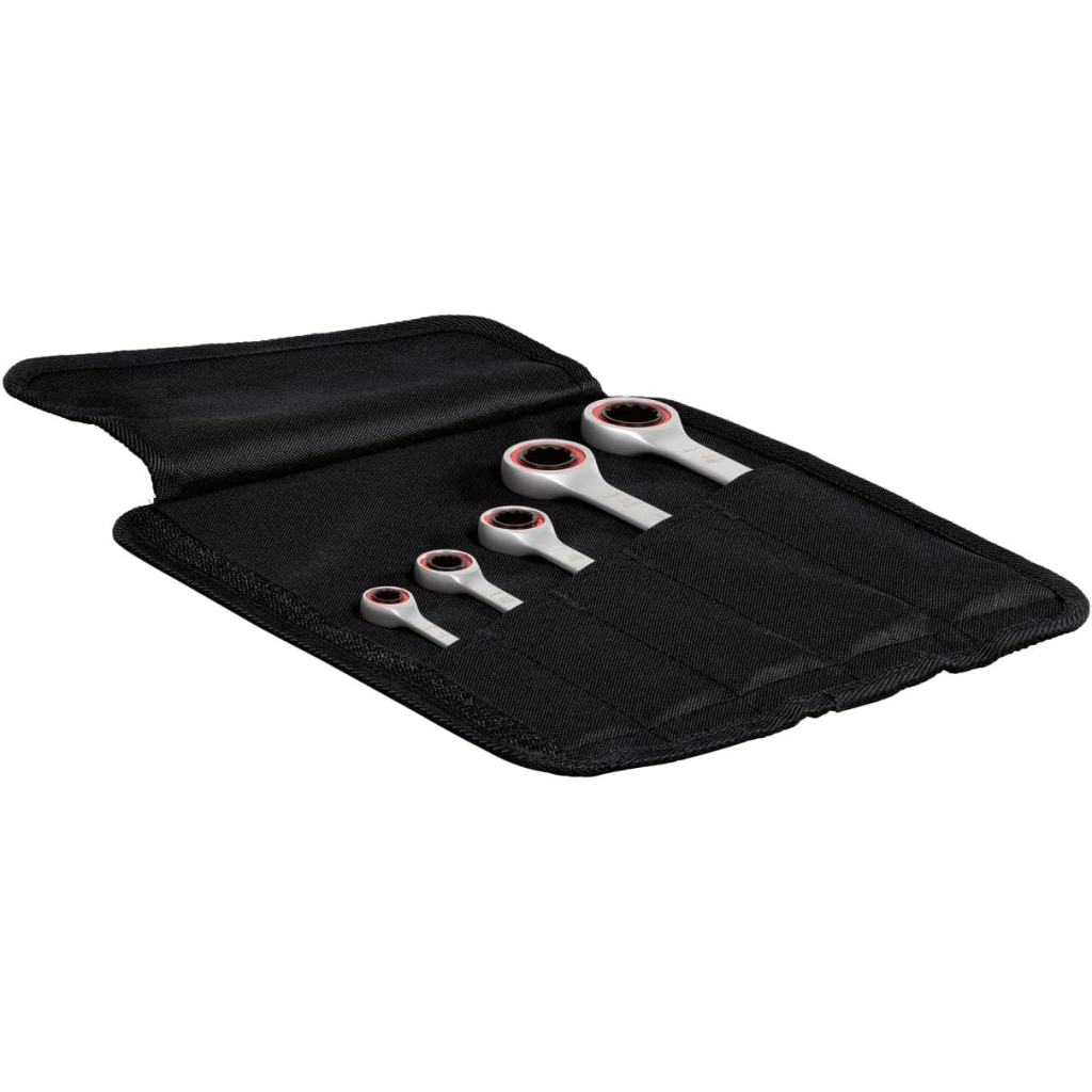 Ключ Bosch комбінований, набір 5шт, 8,10,13,17,19мм (1.600.A02.Z3D) - зображення 4