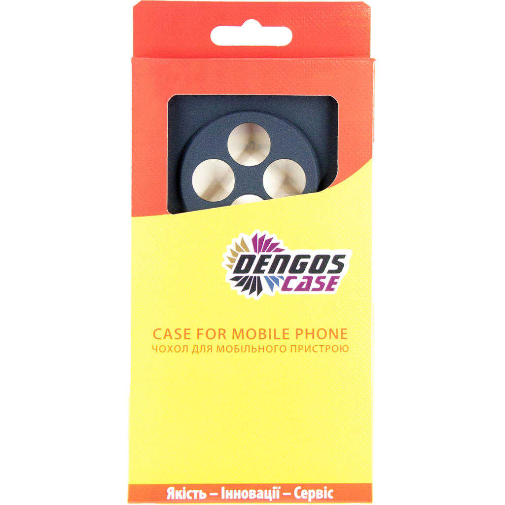 Чохол до мобільного телефона Dengos Xiaomi Redmi 14C Carbon + glass (Blue) (DG-KM-120) - зображення 4