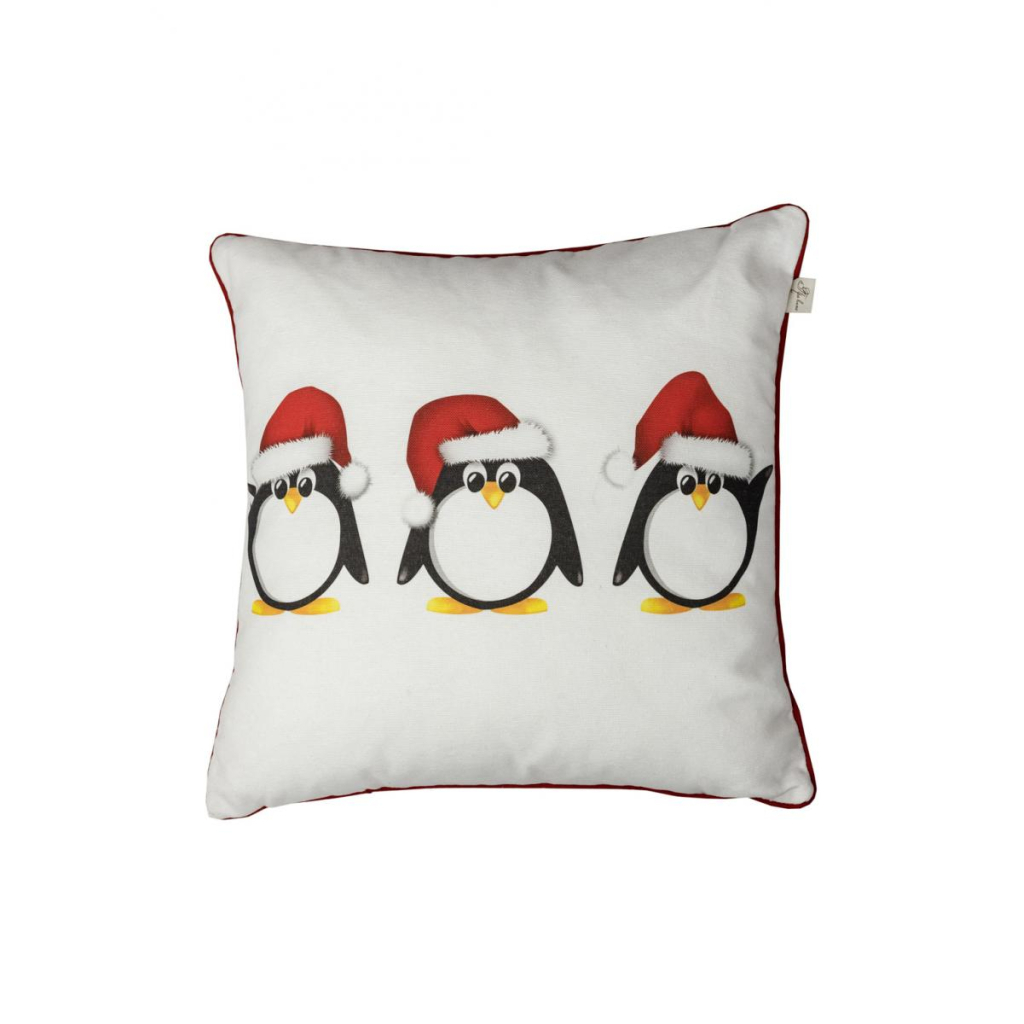 Наволочка Прованс декоративна Три пінгвини 45х45 (031694) - изображение 1