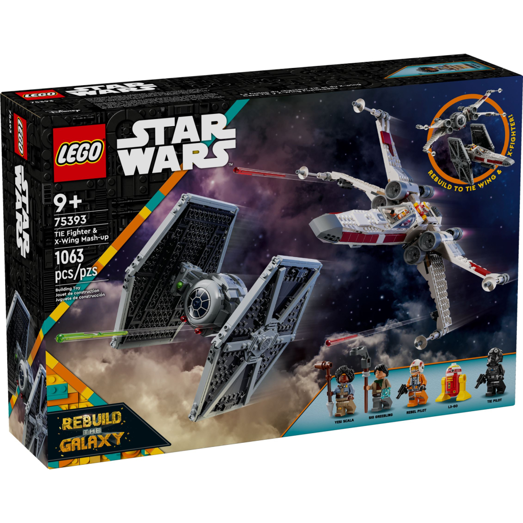 Конструктор LEGO Star Wars Збірний пакет «Винищувач TIE і Корабель X-wing» (75393) - зображення 1