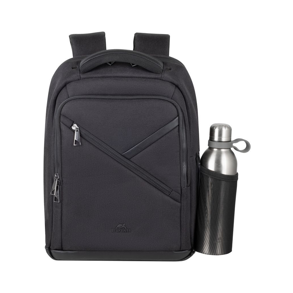 Рюкзак для ноутбука RivaCase 15" 8126 Clark Black ECO (8126BlackECO) - зображення 7