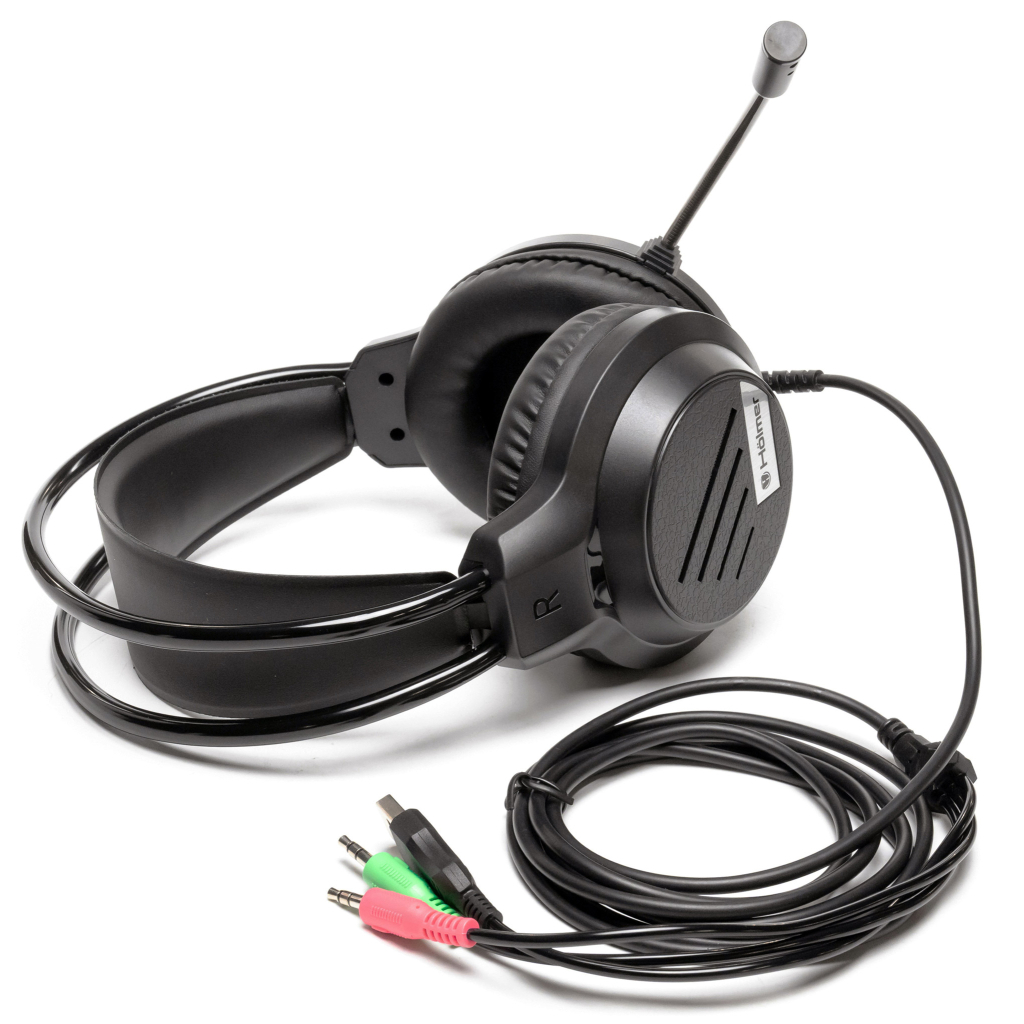 Навушники Hölmer H-01GS 3.5 мм Black (H-01GS) - зображення 11