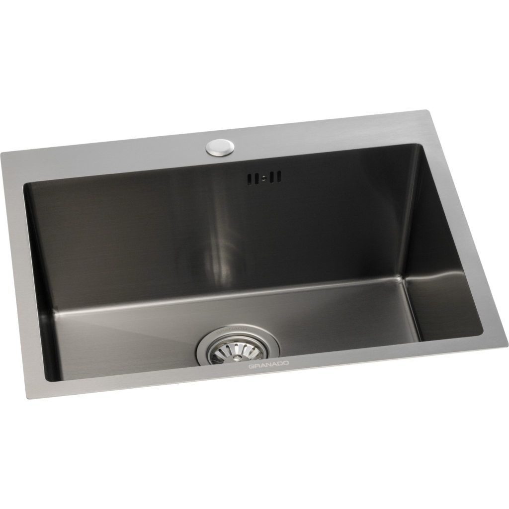 Мийка кухонна GRANADO Villena S201 black (GS03201B) - зображення 2