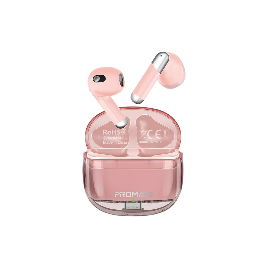 Навушники Promate TransPods Pink (transpods.pink) - зображення 1