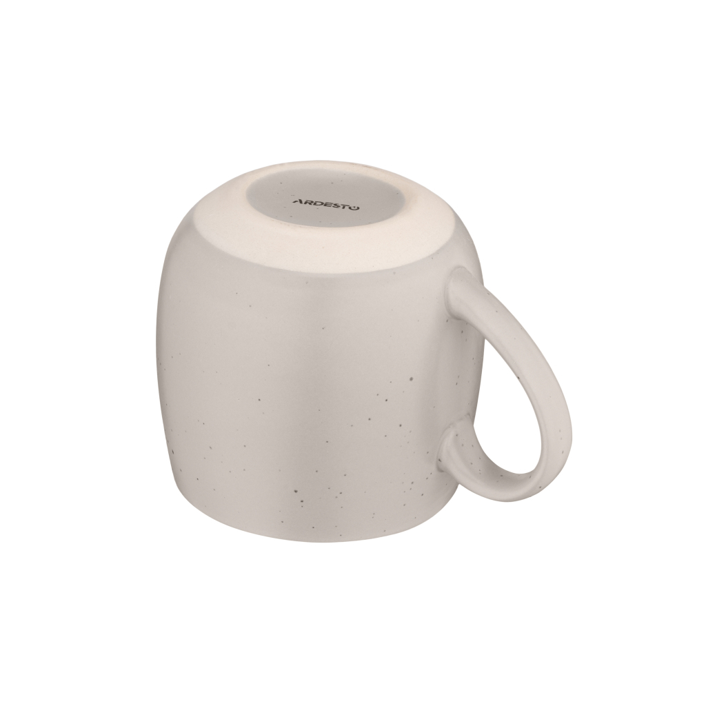 Чашка Ardesto Alcor, 450мл, кераміка, сіра (AR3475RGR) - зображення 5