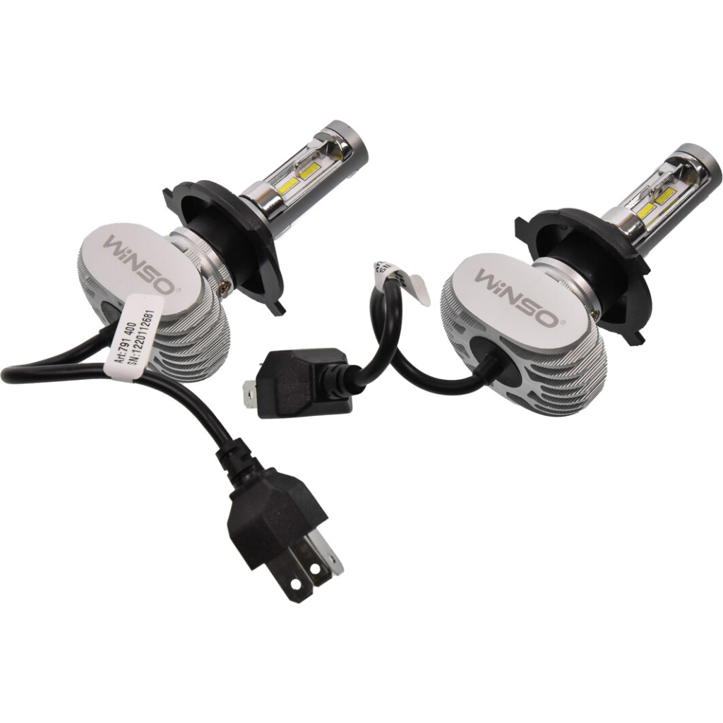 Автолампа WINSO LED H4 12/24V 50Вт 4000Лм. (791400) - зображення 2