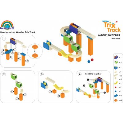 Конструктор WonderWorld Trix Track Магічний Перемикач (WW-7008) - зображення 6