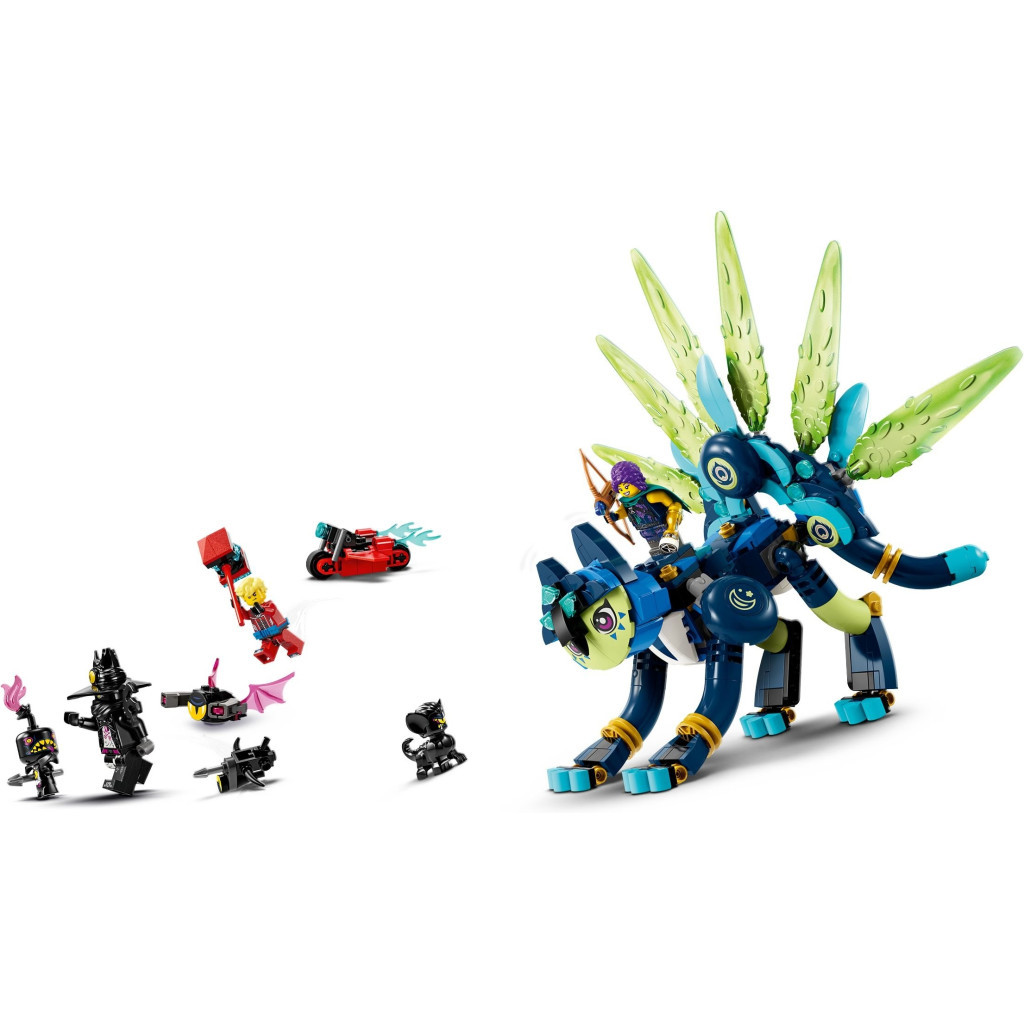 Конструктор LEGO DREAMZzz Зоуі й котосова Зіан 437 деталей (71476) - зображення 4