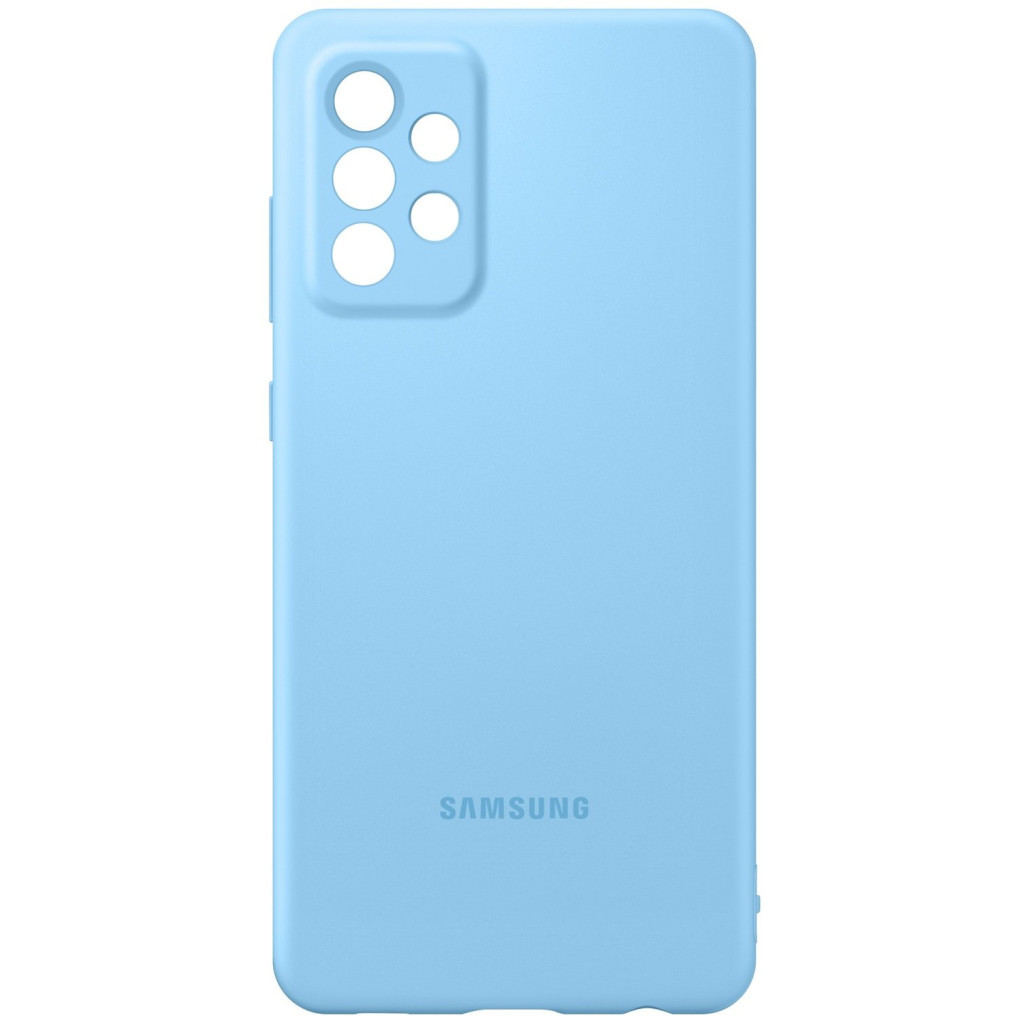 Чохол до мобільного телефона Samsung Galaxy A72/A725 Silicone Cover Blue (EF-PA725TLEGRU) - зображення 1
