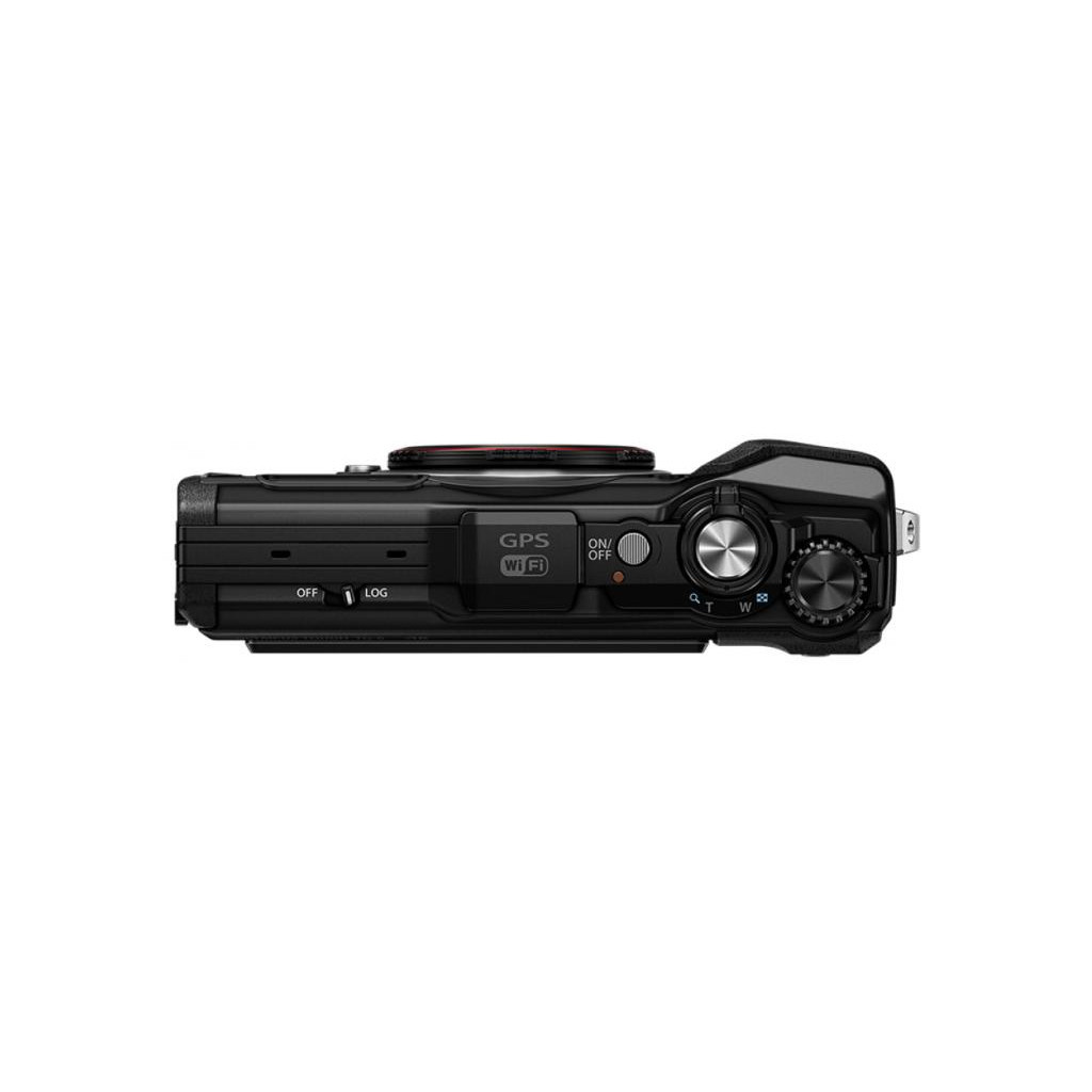 Цифровий фотоапарат Olympus TG-6 Tough adventure kit Black (V104210BE010) - зображення 6