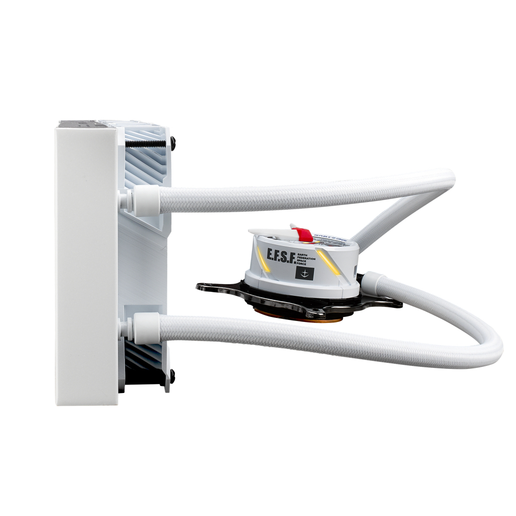 Система рідинного охолодження ASUS ROG-STRIX-LC-360-RGB GUNDAM EDITION - зображення 3