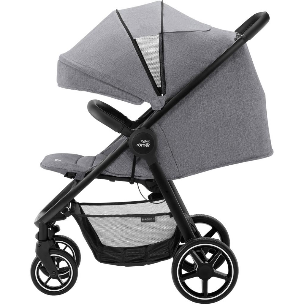 Коляска Britax-Romer B-AGILE R Elephant Grey/Black (2000032872) - зображення 3