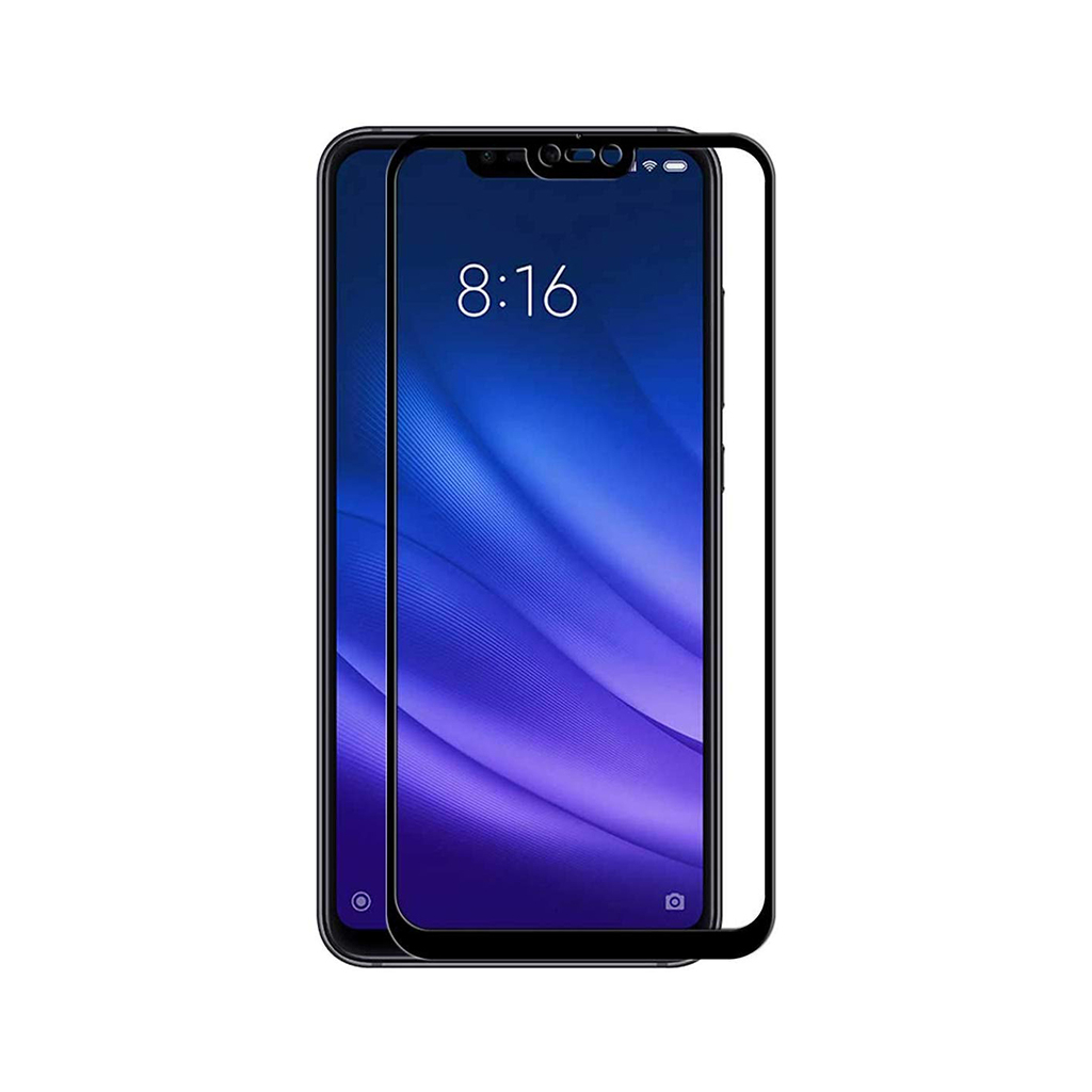 Скло захисне PowerPlant Full screen Xiaomi Mi 8 Lite, Black (GL606443) - зображення 1