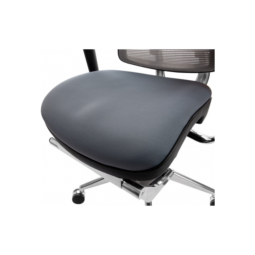 Офісне крісло GT Racer X-802L Bright Gray (X-802L Bright Gray (W-20 B-40)) - зображення 10