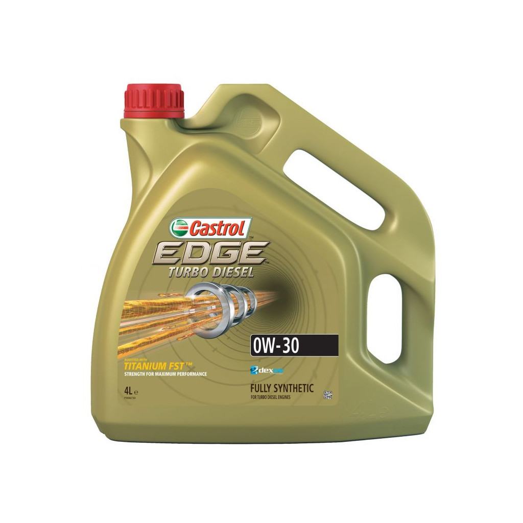 Моторна олива Castrol EDGE TURBDIESEL 0W-30 4л (CS 0W30 E TD 4L) - зображення 1