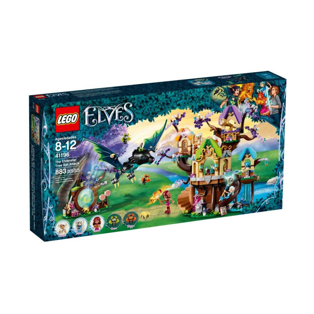 Конструктор LEGO Атака кажанів на дерево Ельфенста (41196) - зображення 1