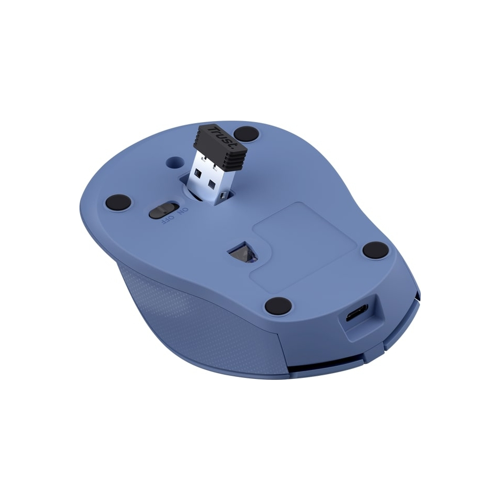 Мишка Trust Zaya Rechargeable Wireless Blue (25039) - изображение 6