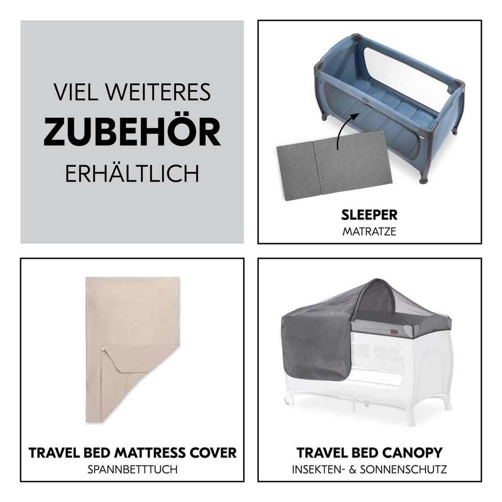 Дитячий манеж Hauck Play N Relax Dark Blue (60014-6) - зображення 5