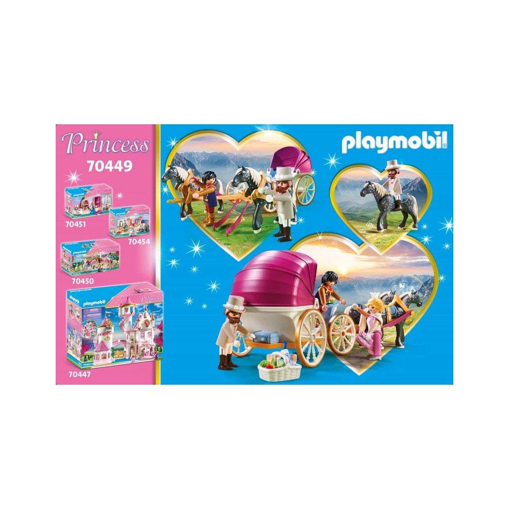 Конструктор Playmobil Princess Кінний екіпаж (70449) - зображення 3