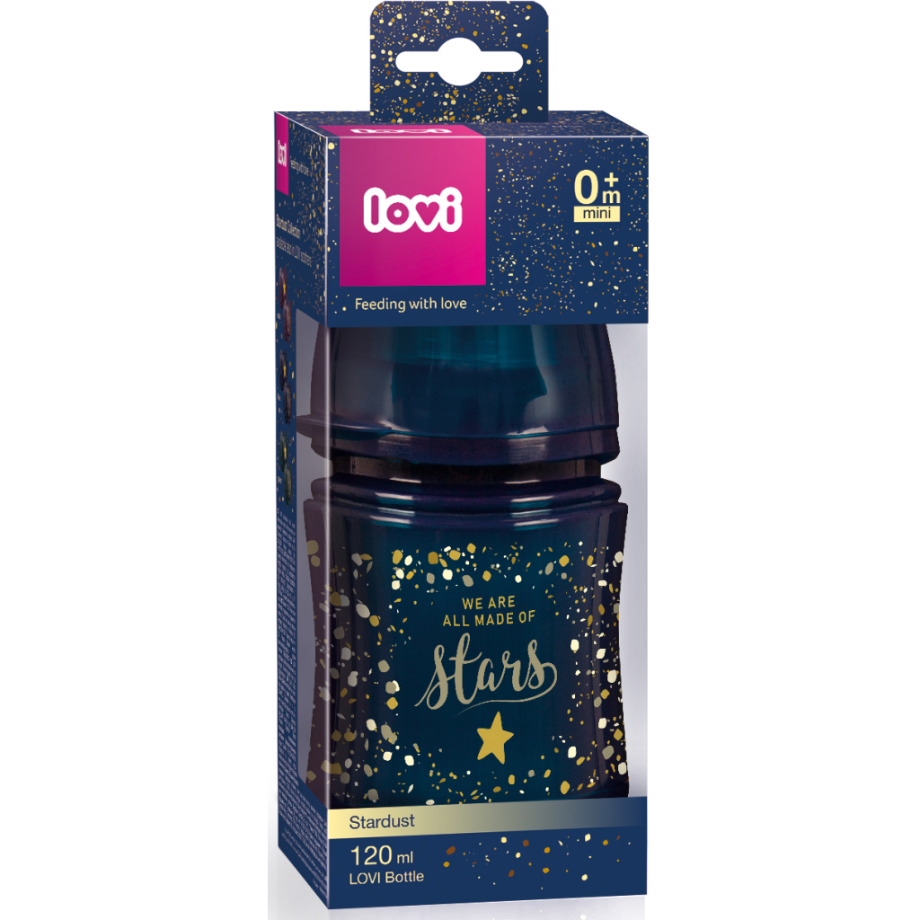 Пляшечка для годування Lovi Stardust 120 мл (21/587) - зображення 3