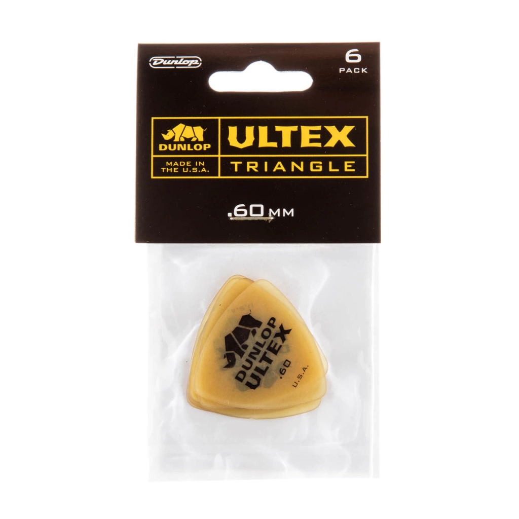 Медіатор Jim Dunlop Ultex Triangle Pick .60mm 6 шт. (426P.60) - зображення 3
