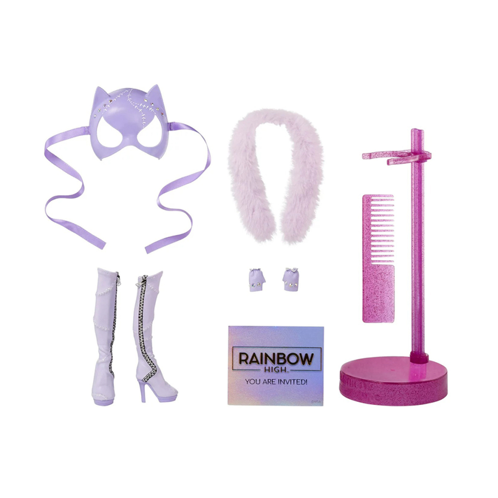 Лялька Rainbow High серії Маскарад- Вайолет Віллоу (424857) - зображення 5