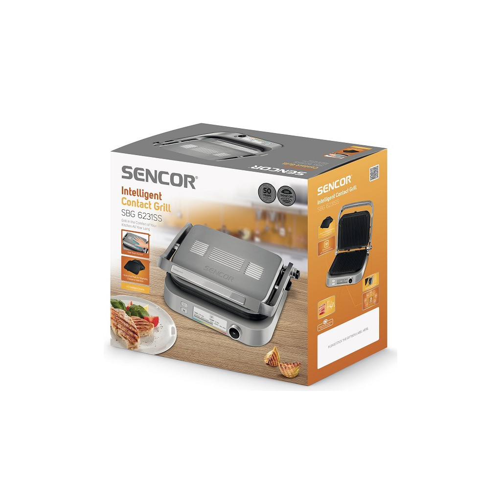 Електрогриль Sencor SBG 6231 SS (SBG6231SS) - зображення 12