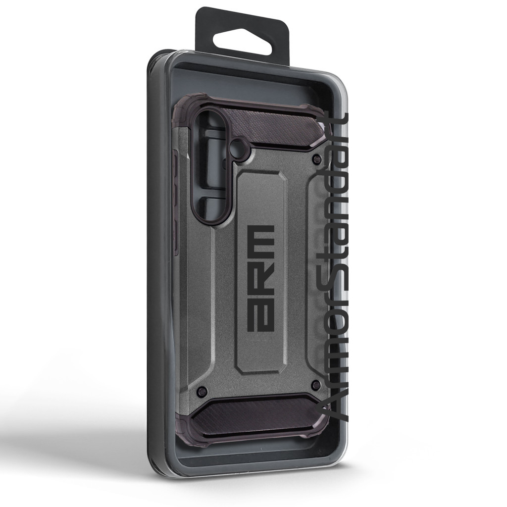 Чохол до мобільного телефона Armorstandart Panzer Samsung S24 Plus Grey (ARM75614) - зображення 7