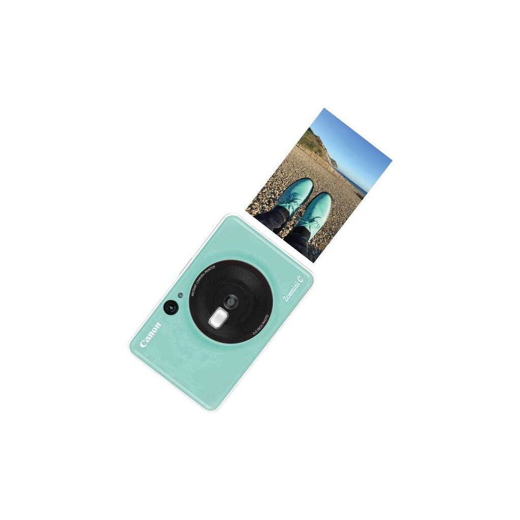 Камера миттєвого друку Canon ZOEMINI C CV123 Mint Green (3884C007) - зображення 4