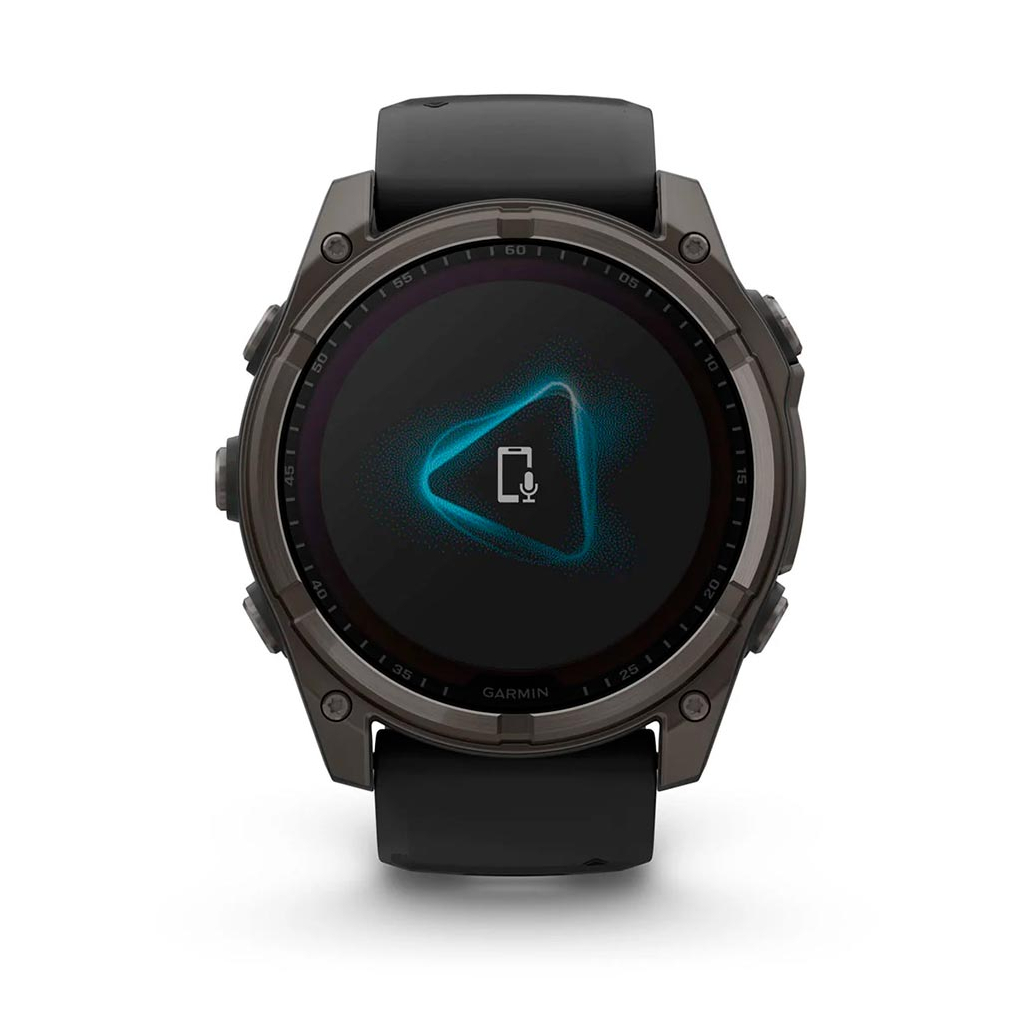 Смарт-годинник Garmin fenix 8 51mm,Saph Solar,CrbnGry Ti/Blk,Blk/PblGryBnd (010-02907-11) - зображення 6