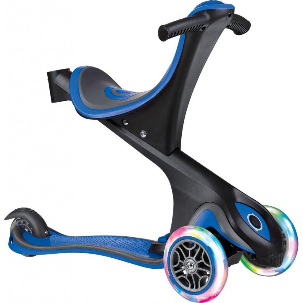 Самокат Globber EVO COMFORT LIGHTS 5 в 1 Синій, колеса з підсвіткою (459-100) - зображення 2