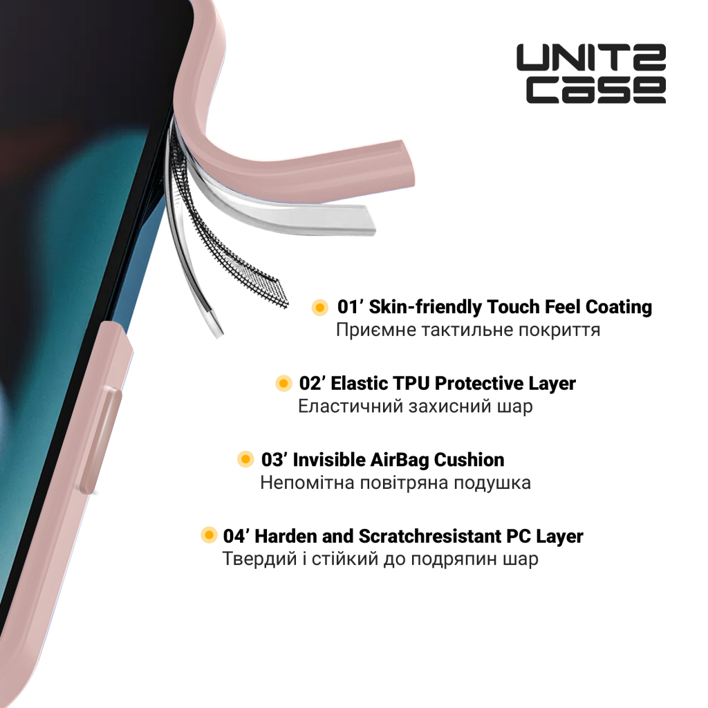 Чохол до мобільного телефона Armorstandart UNIT2 Google Pixel 9 Pro XL Pink (ARM80909) - зображення 3