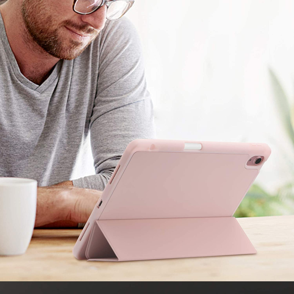 Чохол до планшета BeCover Direct Charge Pen mount Pencil Apple iPad 10.9" 2022 Pink (708500) - зображення 7