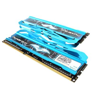 Модуль пам'яті для комп'ютера DDR3 8GB (2x4GB) 2400 MHz Thunderbird Series-Blue Apacer (DK.08GAT.KA7K2) - зображення 2