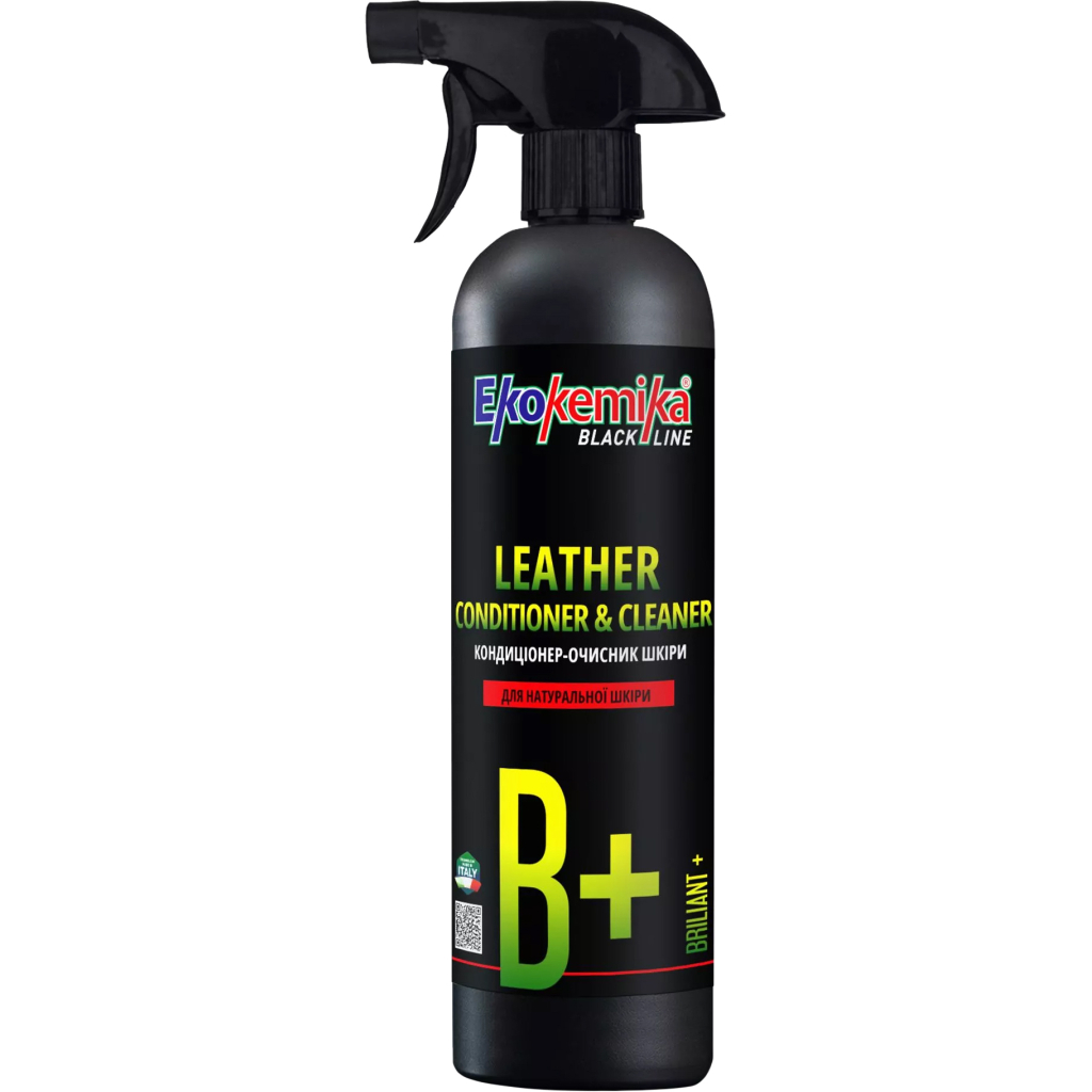 Автомобільний очисник Ekokemika Black Line LEATHER CONDITIONERCLEANER 500мл (780576) - зображення 1