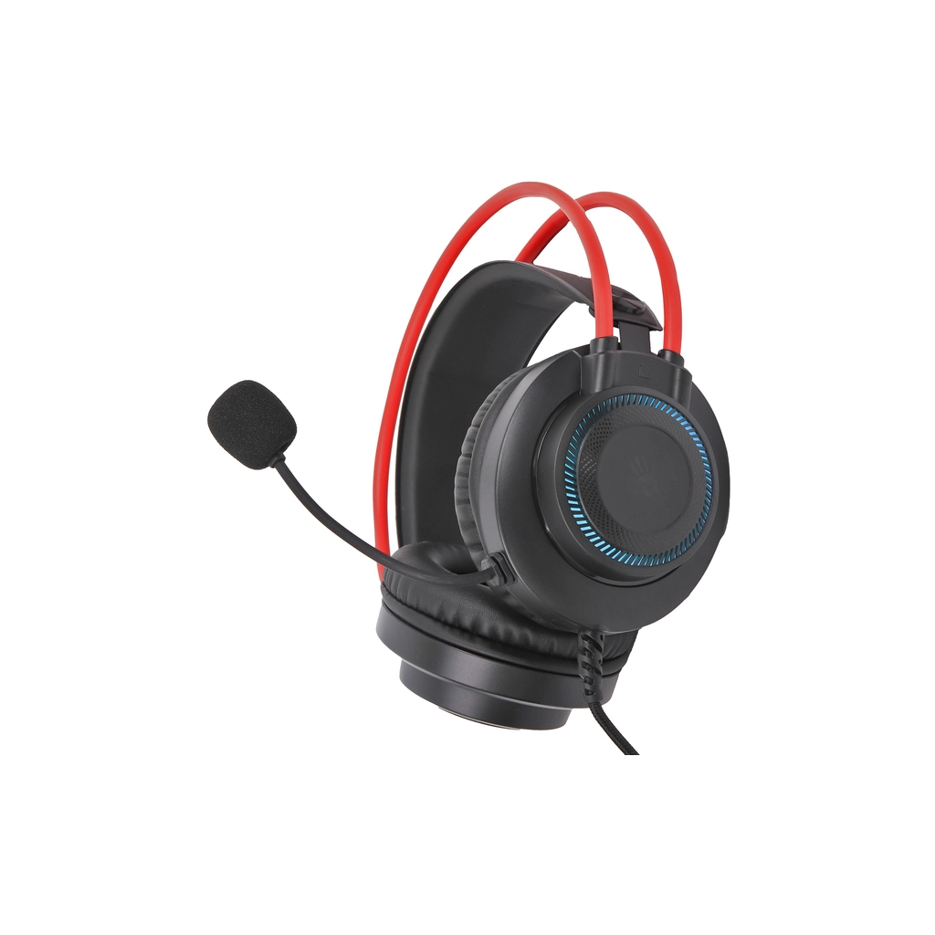 Навушники A4Tech Bloody G200S Black+Red - зображення 2