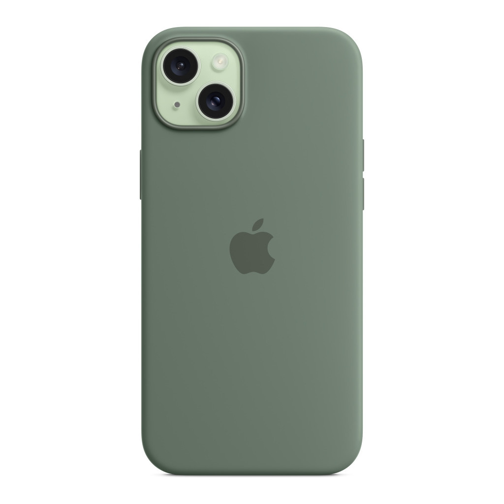 Чохол до мобільного телефона Apple iPhone 15 Plus Silicone Case with MagSafe Cypress (MT183ZM/A) - зображення 4