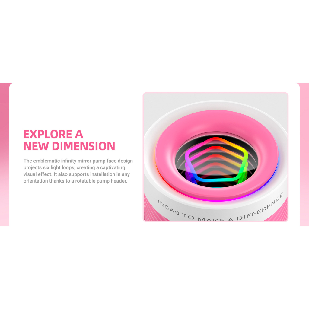 Система рідинного охолодження ID-Cooling FX240 INF Pink (FX240 INF PINK) - изображение 11