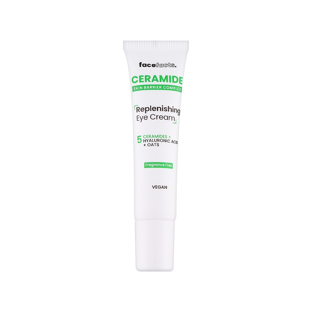 Крем для шкіри навколо очей Face Facts Ceramide Replenishing Eye Cream Відновлювальний з керамідами 15 мл (5031413928600) - зображення 1