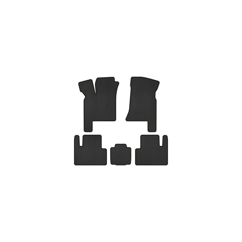 Килимок в салон EVAtech ВАЗ 2109 1987-2011 Htb EU (VA31009C5RBB) - зображення 1