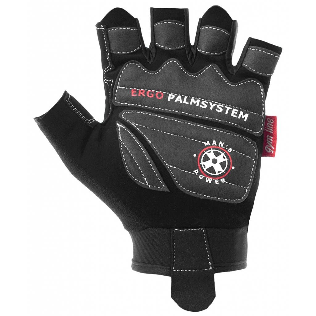 Рукавички для фітнесу Power System Man"s Power PS-2580 S Black/Grey (PS-2580_S_Black-grey) - зображення 2